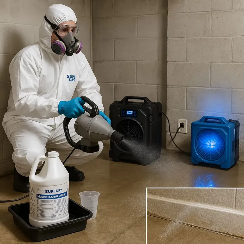 Sanitization and Odor Removal process in Harrisburg, NC