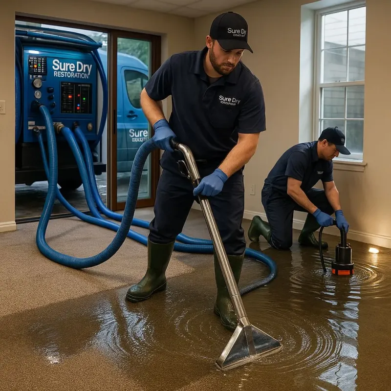 Water Extraction and Removal process in Harrisburg, NC